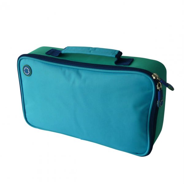 blue green bag