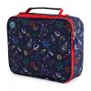 Coolpod freezable bento bag with a fun space-themed pattern, ideal for keeping meals cool.