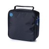 Coolpod freezable square lunch cooler bag in sleek black, perfect for everyday use.