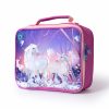 Coolpod Freezable Bento Cooler Bag Regular featuring a whimsical unicorn and fairy design with a purple and pink forest background.