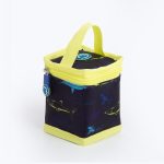 Freezable Yoghurt Cooler Bag With Spoon - Sharks/Yellow