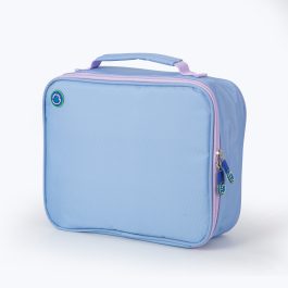 Freezable Bento Cooler Bag Regular - Chambray Blue/Pastel Lilac